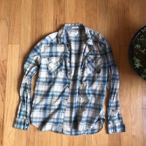 Lucky Brand snap button up